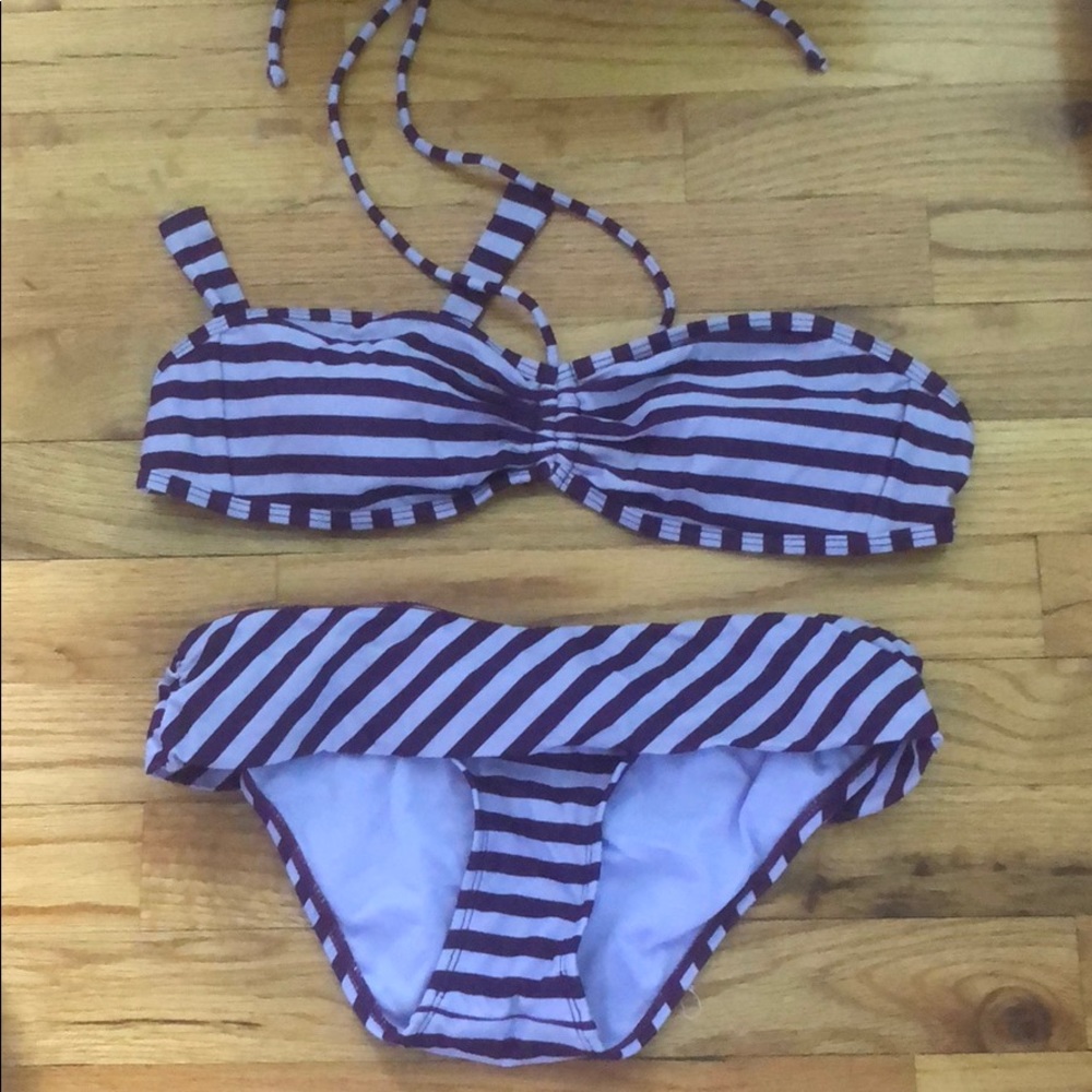 Purple bikini